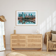Philadelphia Landscape Color Poster