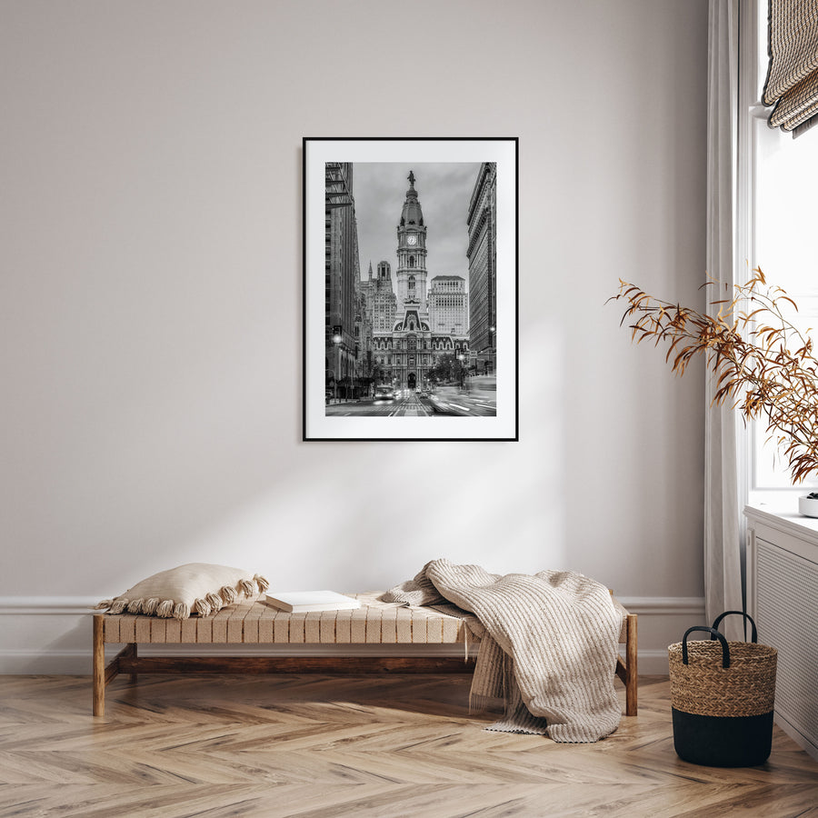 Philadelphia Photo B&W No 3 Poster
