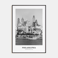 Philadelphia Portrait B&W No 2 Poster