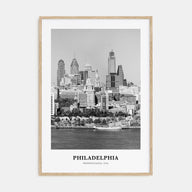 Philadelphia Portrait B&W No 2 Poster