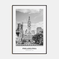 Philadelphia Portrait B&W No 3 Poster