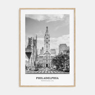 Philadelphia Portrait B&W No 3 Poster
