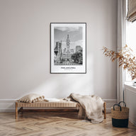 Philadelphia Portrait B&W No 3 Poster