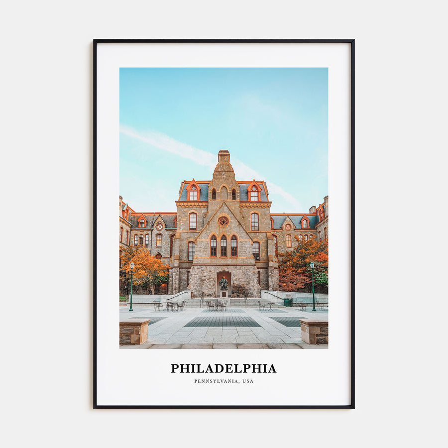 Philadelphia Portrait Color No 1 Poster