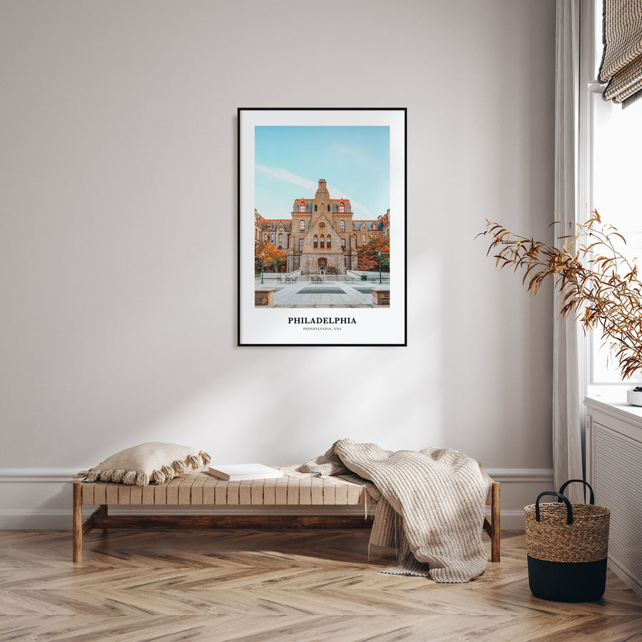 Philadelphia Portrait Color No 1 Poster