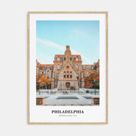 Philadelphia Portrait Color No 1 Poster
