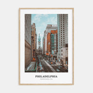 Philadelphia Portrait Color No 3 Poster
