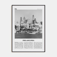 Philadelphia Travel B&W No 2 Poster