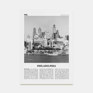 Philadelphia Travel B&W No 2 Poster