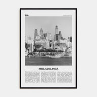 Philadelphia Travel B&W No 2 Poster