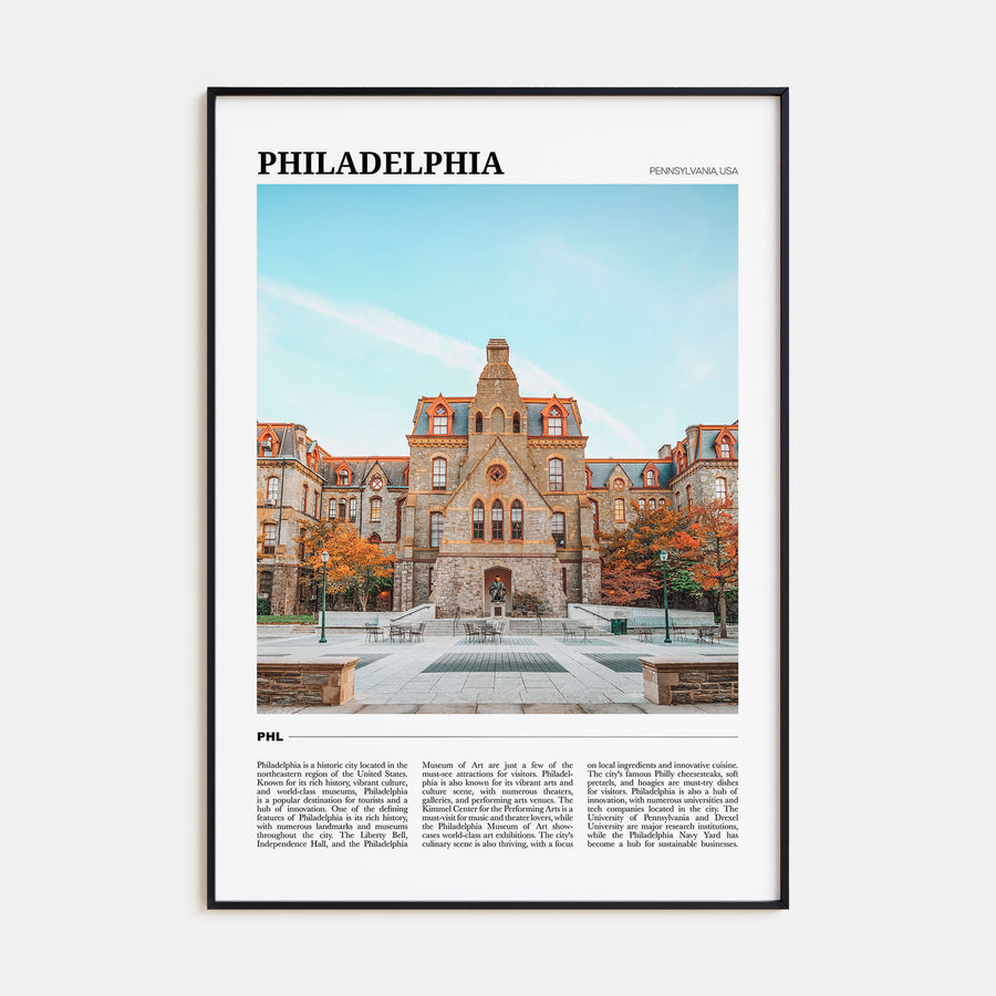 Philadelphia Travel Color No 1 Poster