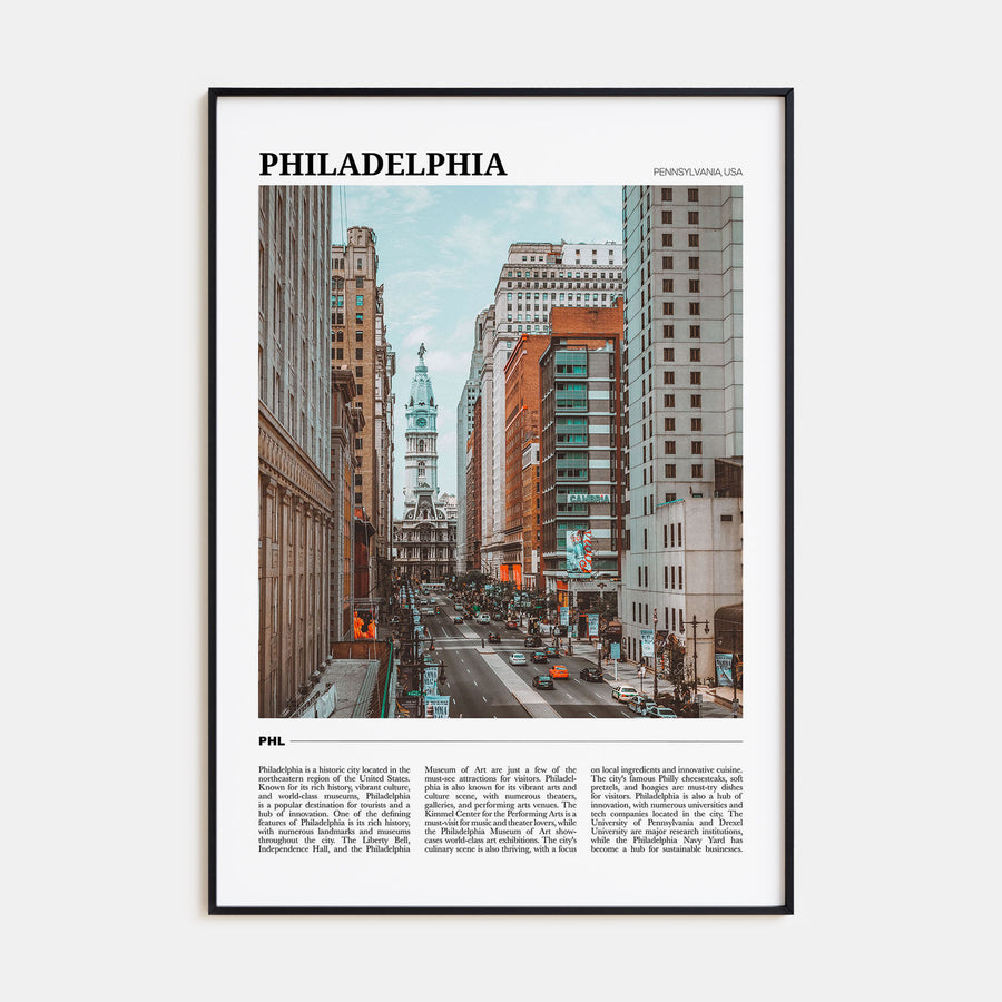 Philadelphia Travel Color No 3 Poster