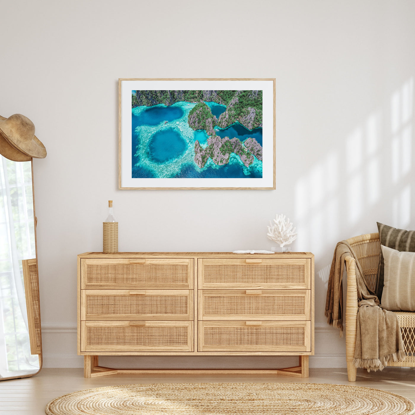 Philippines Landscape Color Poster