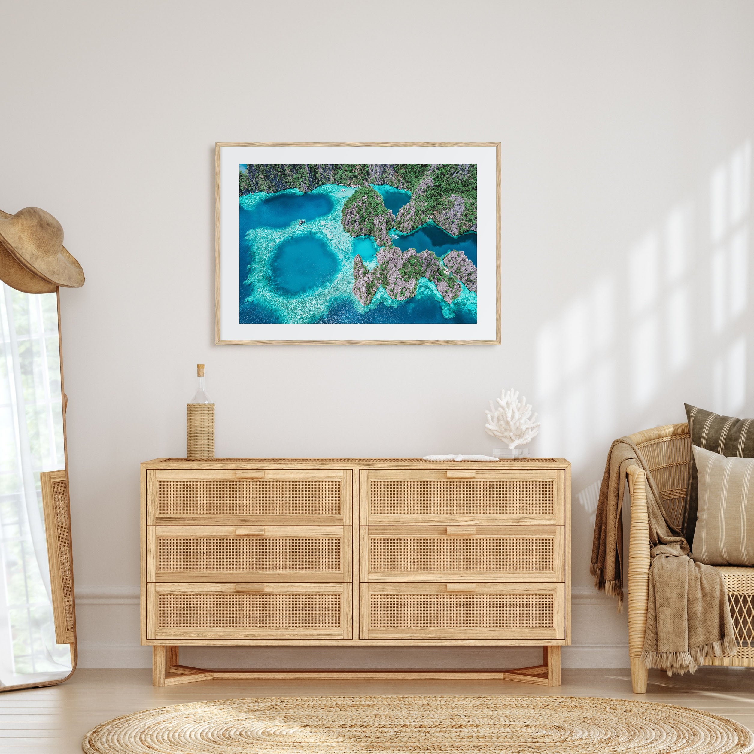 Philippines Landscape Color Poster