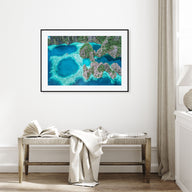Philippines Landscape Color Poster