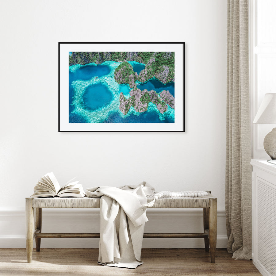 Philippines Landscape Color Poster