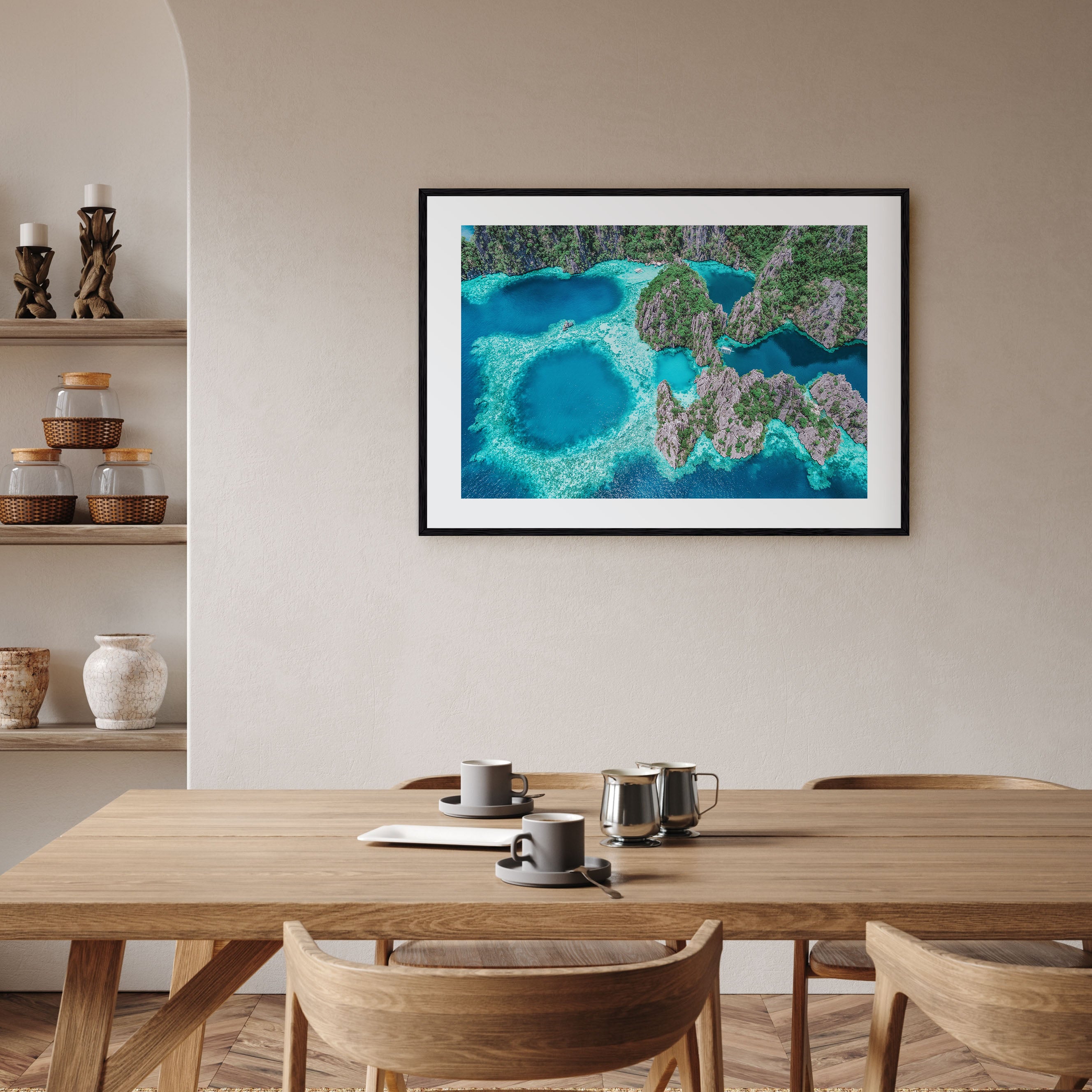 Philippines Landscape Color Poster