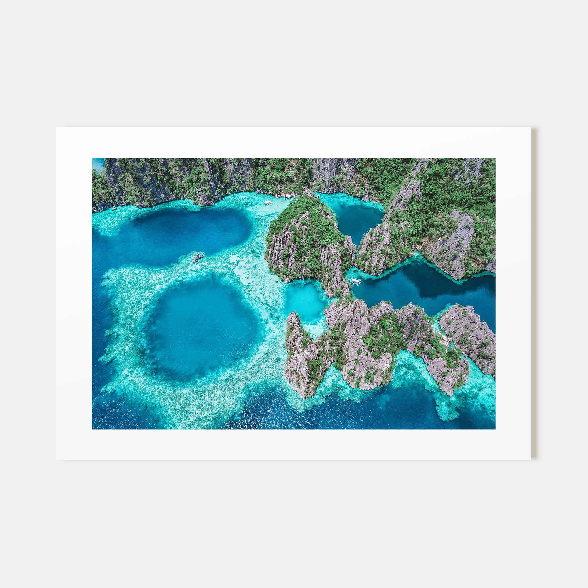 Philippines Landscape Color Poster