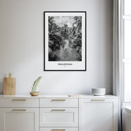 Philippines Portrait B&W No 2 Poster