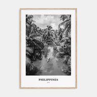 Philippines Portrait B&W No 2 Poster