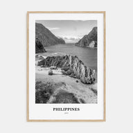 Philippines Portrait B&W No 3 Poster