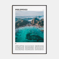 Philippines Travel Color No 1 Poster