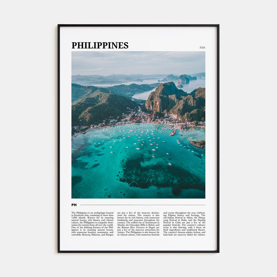 Philippines Travel Color No 1 Poster