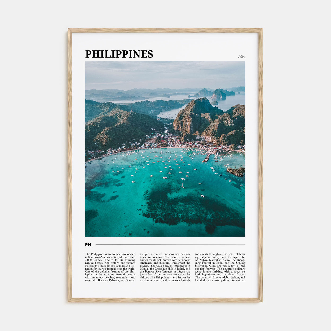 Philippines Travel Color No 1 Poster
