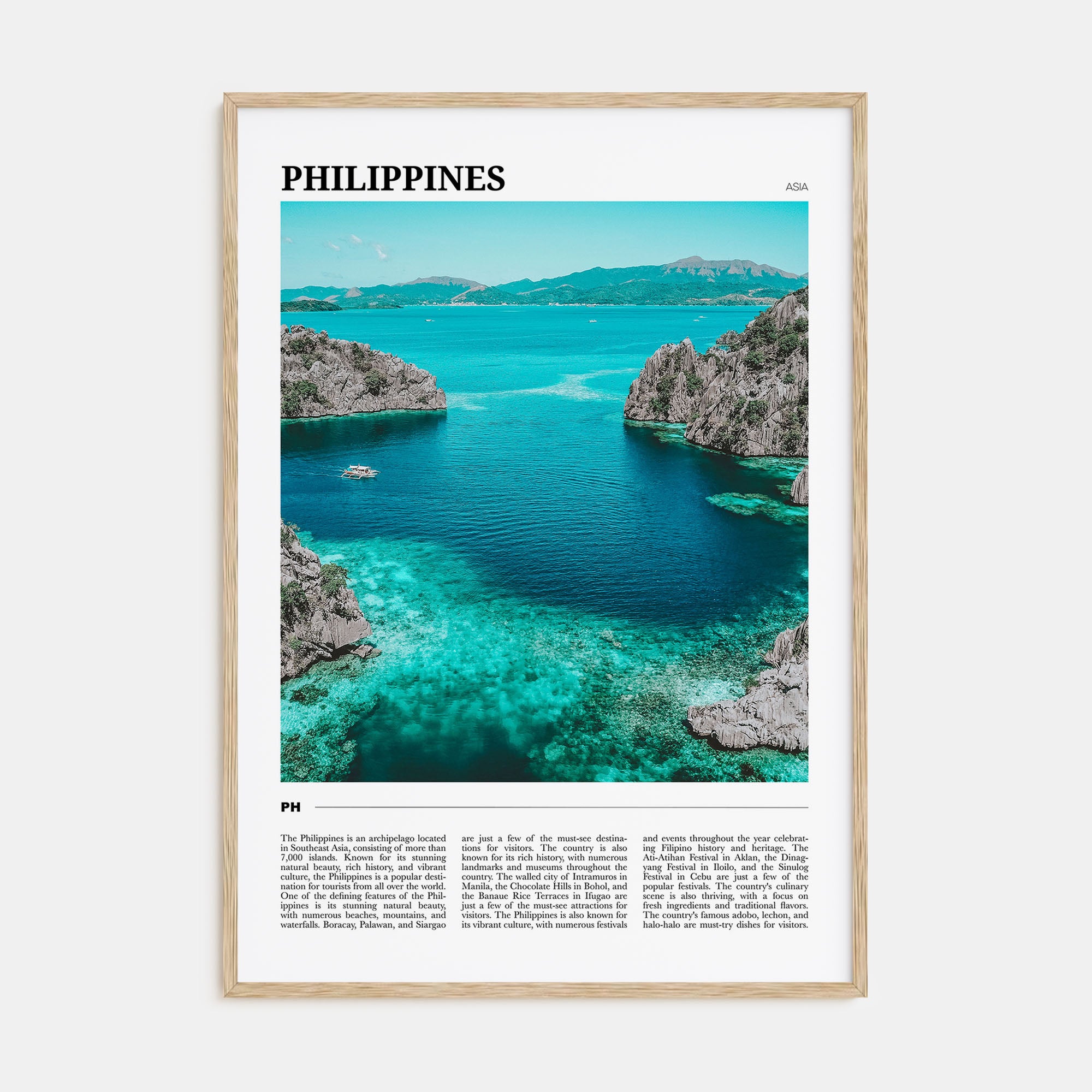 Philippines Travel Color No 2 Poster