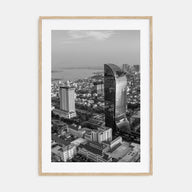 Phnom Penh Photo B&W Poster