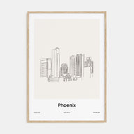 Phoenix Drawn Poster