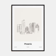 Phoenix Drawn Poster
