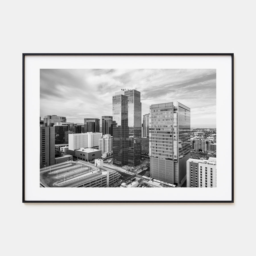 Phoenix Landscape B&W Poster