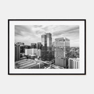 Phoenix Landscape B&W Poster