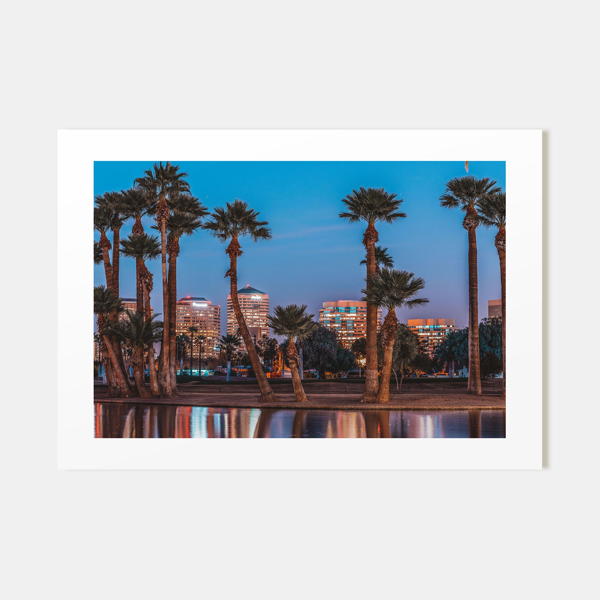 Phoenix Landscape Color Poster