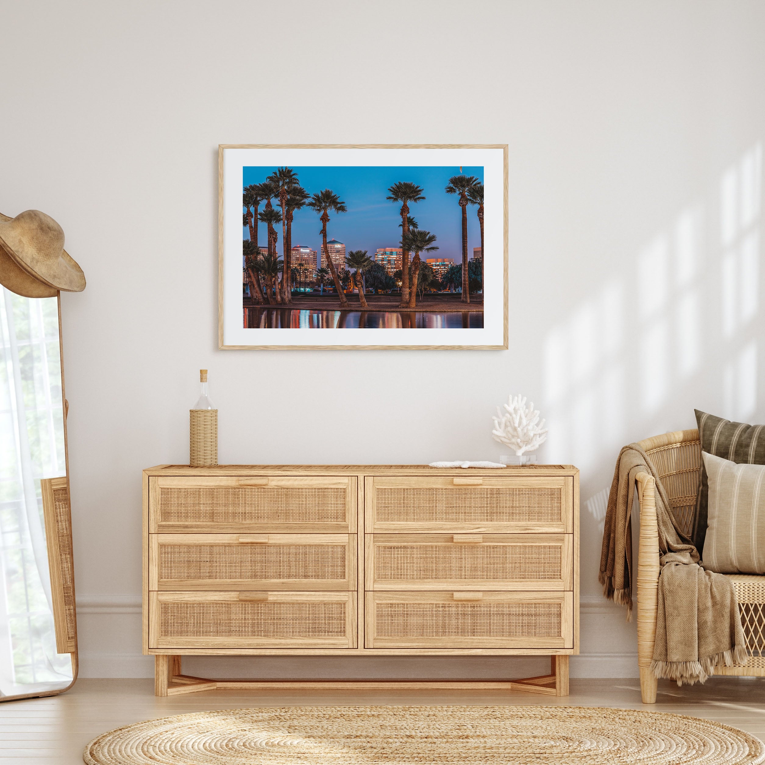 Phoenix Landscape Color Poster