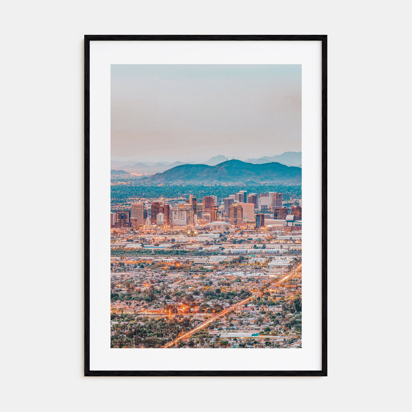 Phoenix Photo Color Poster