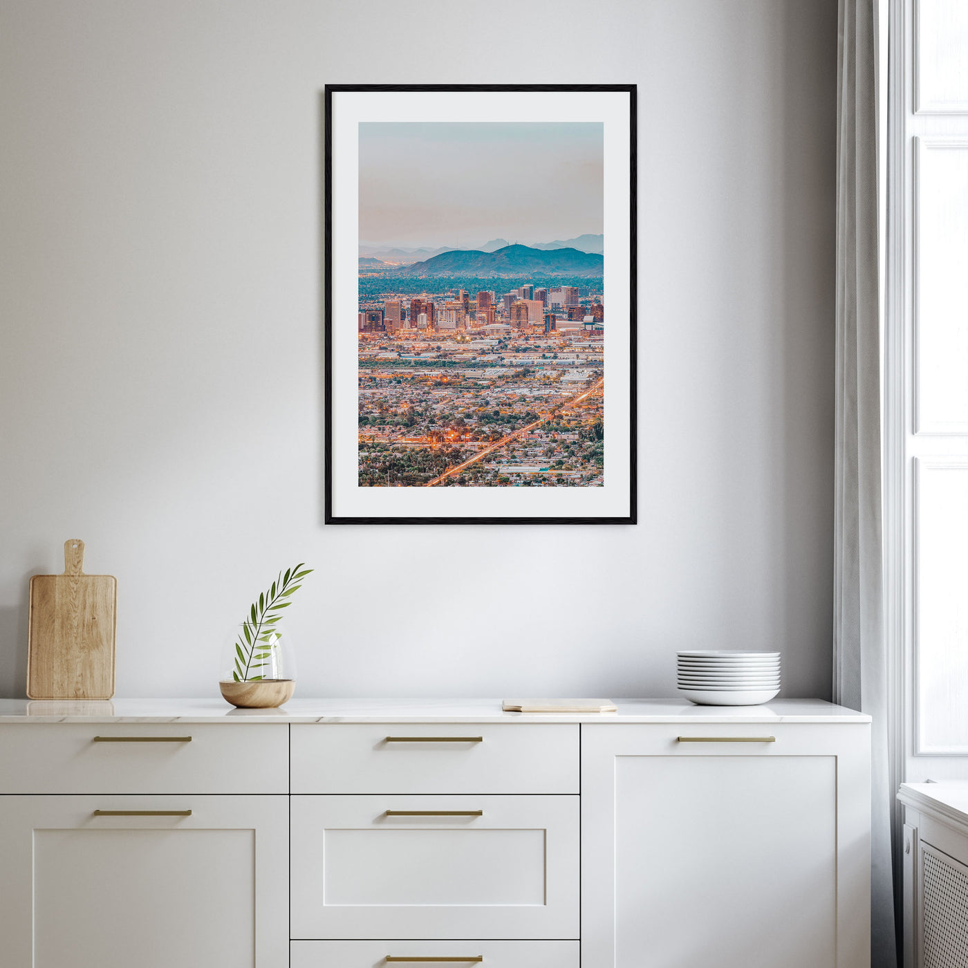 Phoenix Photo Color Poster