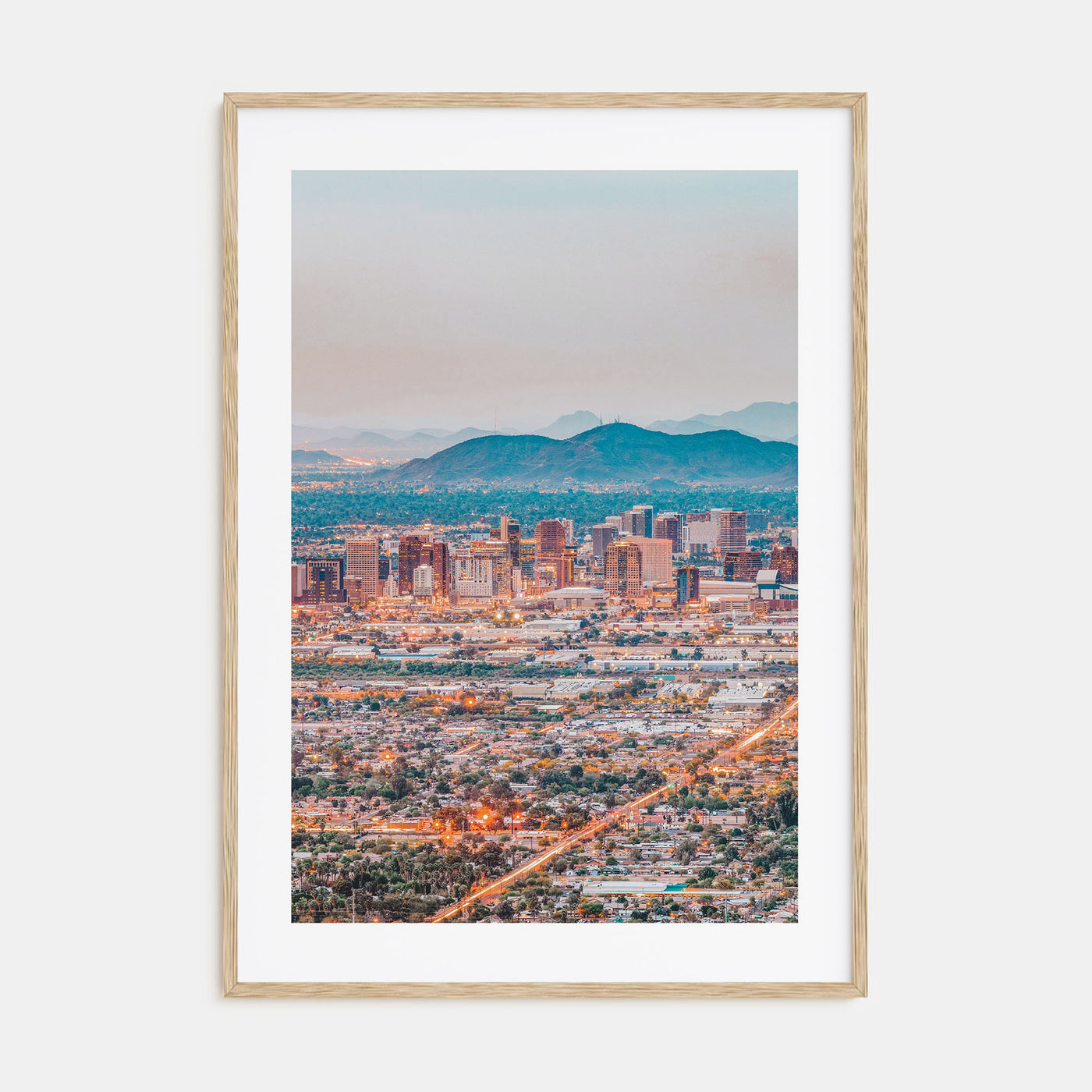 Phoenix Photo Color Poster