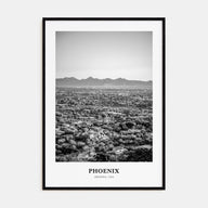 Phoenix Portrait B&W No 1 Poster