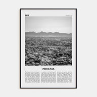 Phoenix Travel B&W No 2 Poster