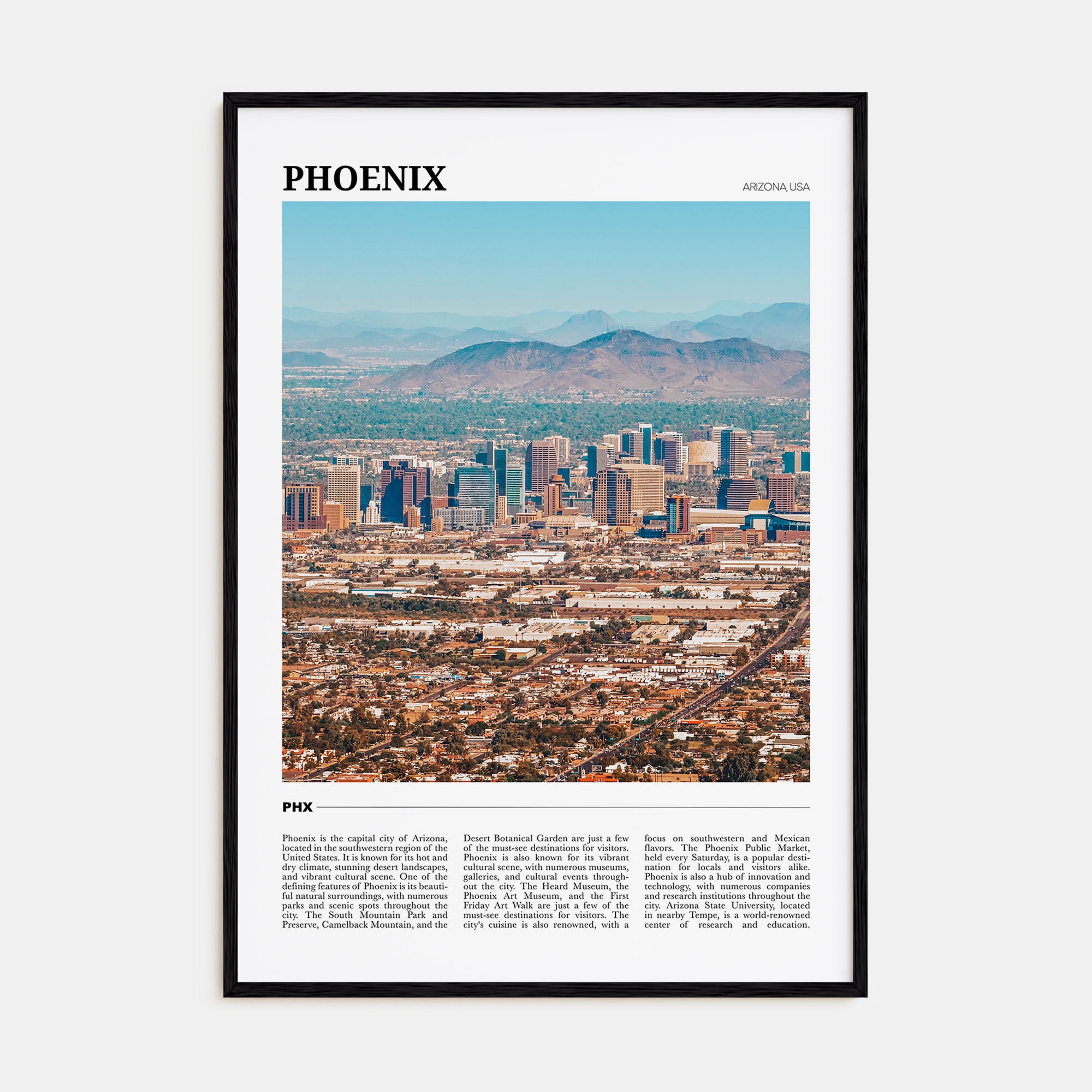 Phoenix Travel Color No 2 Poster