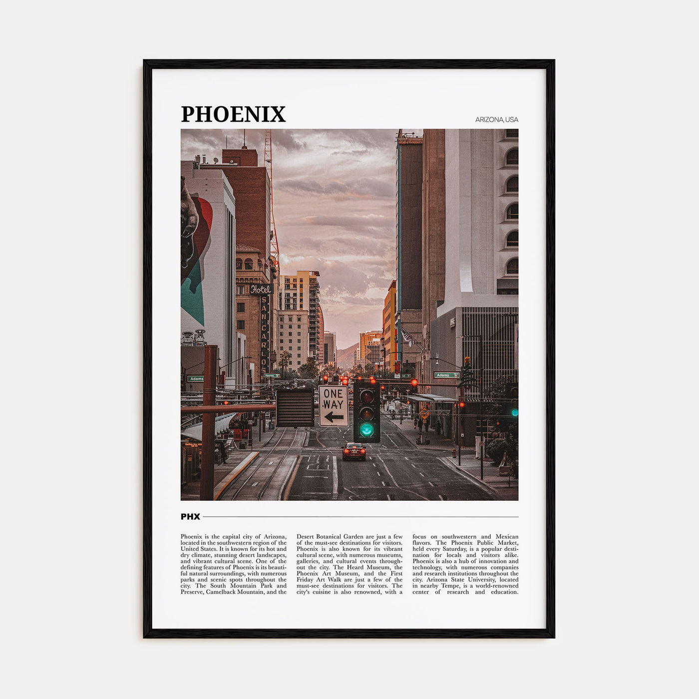 Phoenix Travel Color No 3 Poster