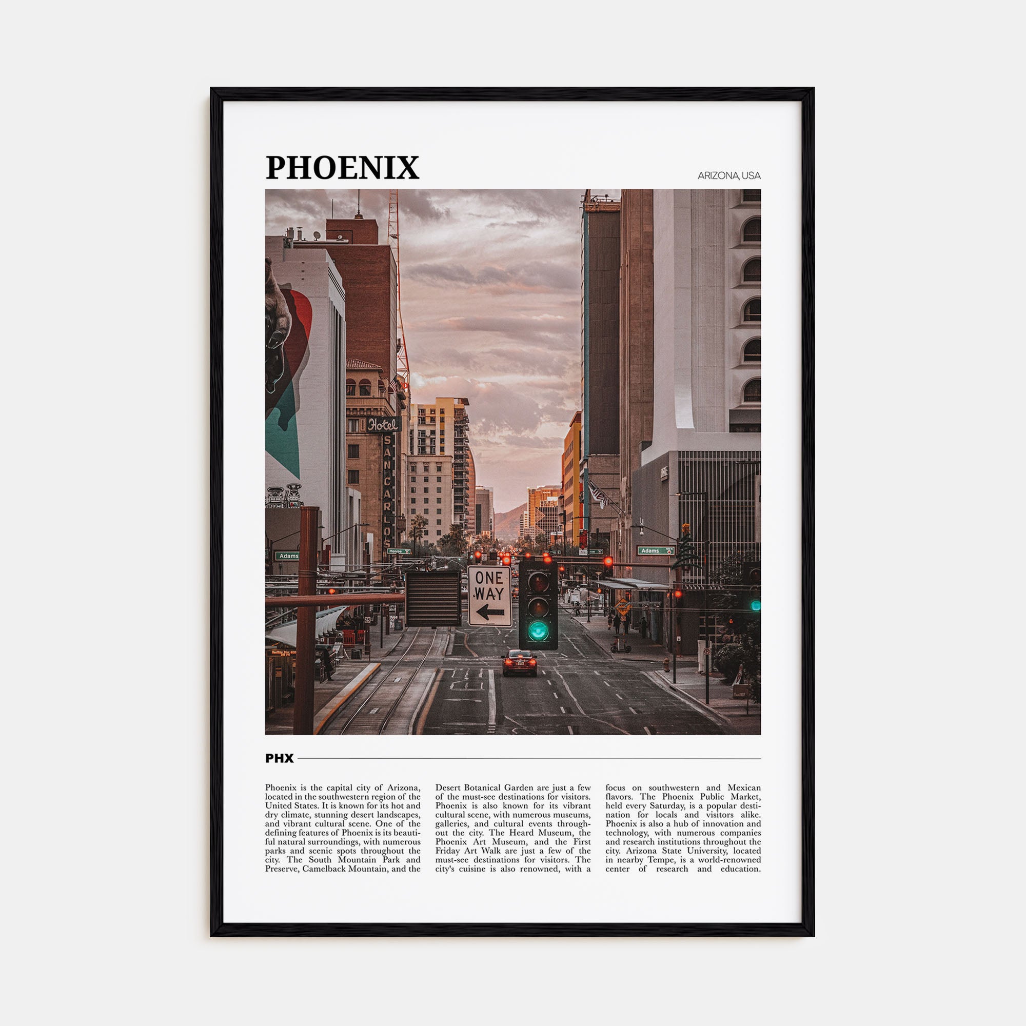 Phoenix Travel Color No 3 Poster