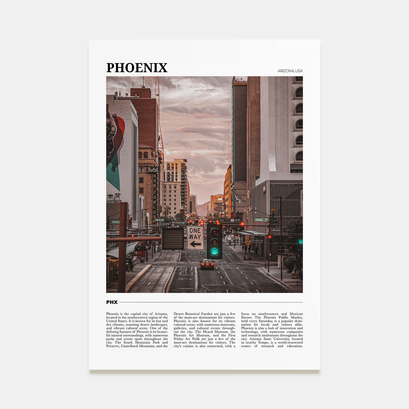 Phoenix Travel Color No 3 Poster