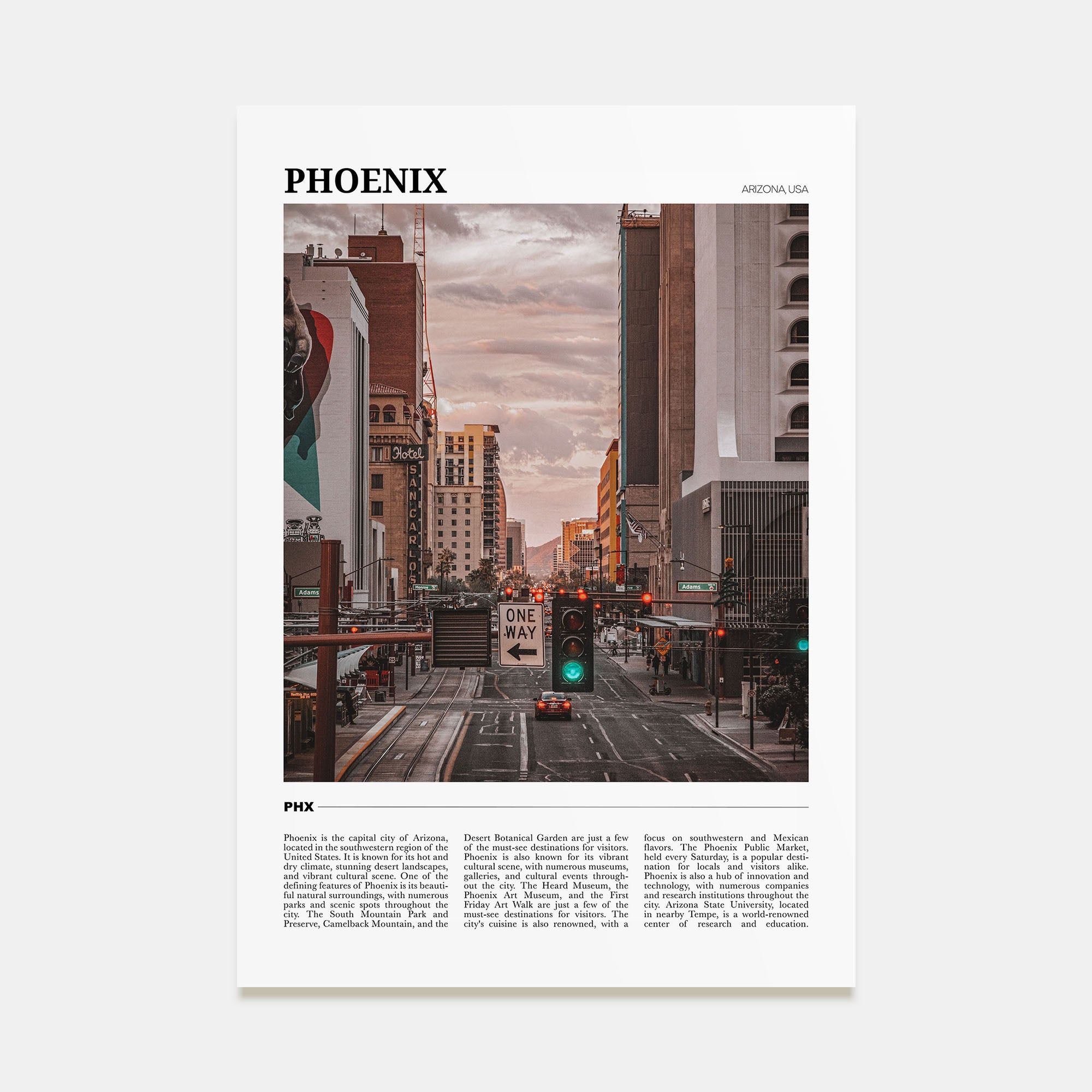 Phoenix Travel Color No 3 Poster