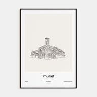 Phuket Drawn Poster