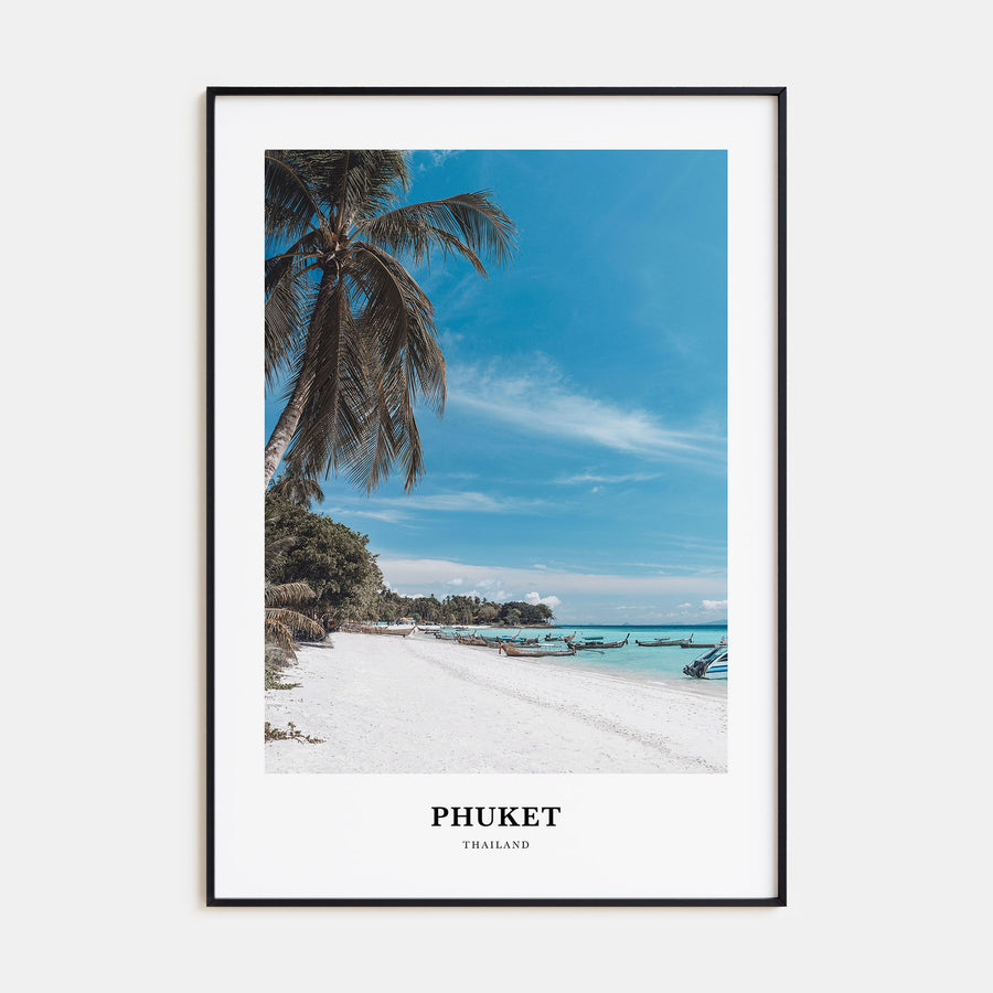 Phuket Portrait Color Poster