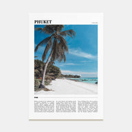 Phuket Travel Color Poster