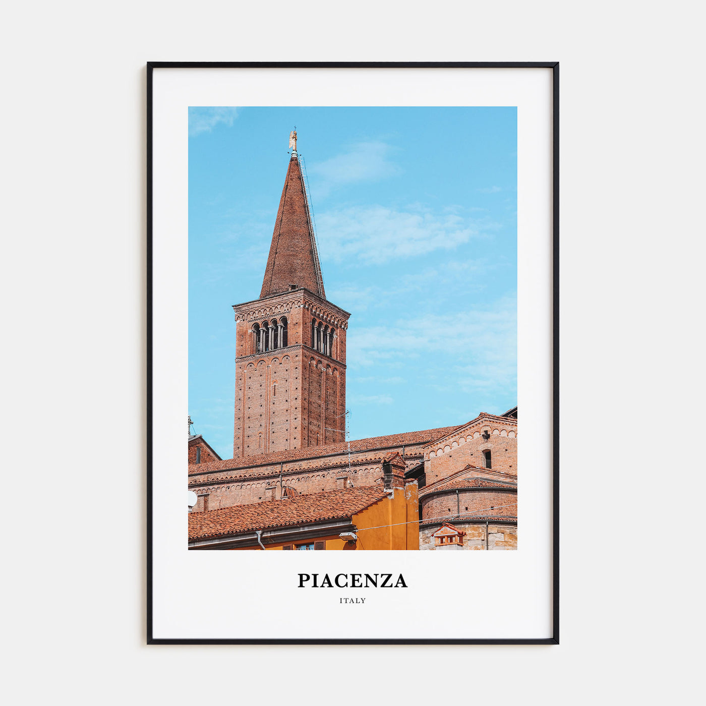 Piacenza Portrait Color Poster